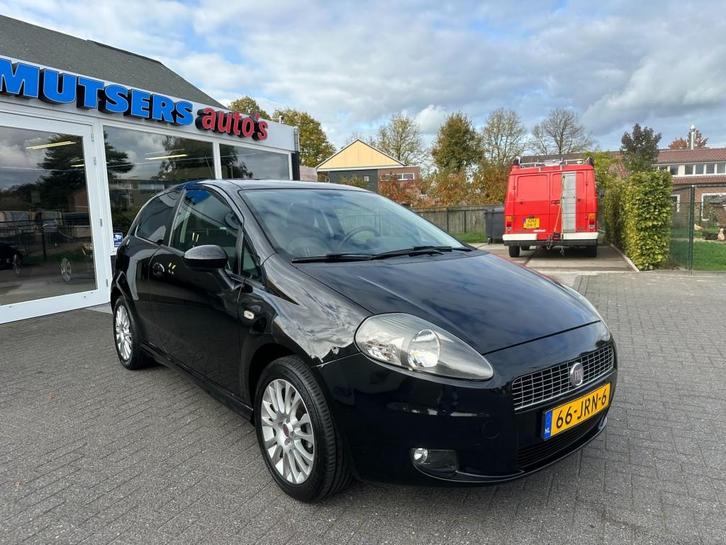 Fiat PUNTO 1.4 NeroBianco - Topstaat auto - Airco, Auto's, Fiat, Bedrijf, Punto, ABS, Airbags, Airconditioning, Boordcomputer