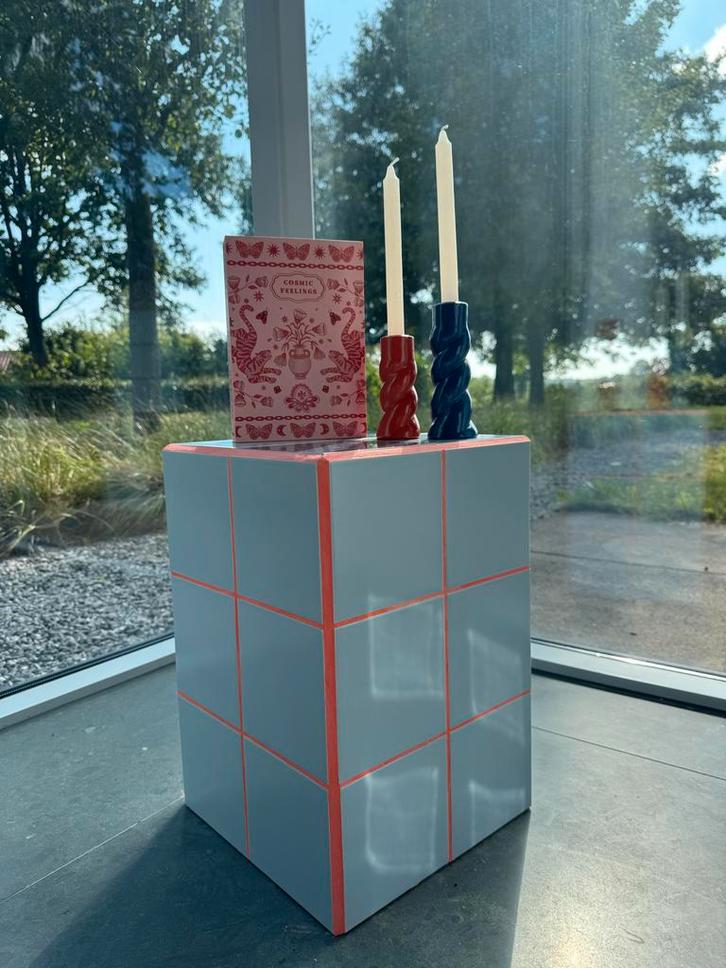 Unieke handgemaakte tegeltafels – volledig personaliseerbaar, Huis en Inrichting, Woonaccessoires | Kandelaars en Kaarsen, Nieuw