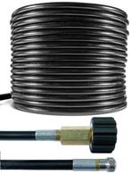 Zwarte Rioolslang 10m met M22 Wartel en Nozzle, Verzenden