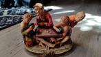 Capodimonte Beeld - De Valsspelers - Portugees, Ophalen of Verzenden