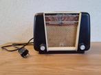 Vintage, bakelieten buisradio Philips, Type BX 300 U, Ophalen, Gebruikt, Radio