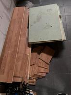 Laminaat vloer, Doe-het-zelf en Verbouw, Ophalen, Gebruikt, 50 tot 150 cm, 10 m² of meer