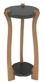 Exclusieve Ambachtelijke bijzettafel "AXEL"   € 249,-, Huis en Inrichting, Tafels | Bijzettafels, Minder dan 55 cm, Landelijk/ scandinavisch