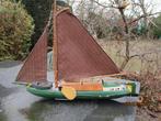 platbodem vrachtschip houten model, Ophalen of Verzenden, Gebruikt, Groter dan 1:32, Overige merken
