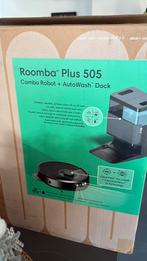Roomba plus 505 combo robot + auto wash dock nieuwe!, Ophalen, Nieuw, Stofzak, Robotstofzuiger
