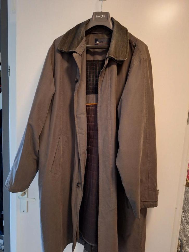 Groene Herenregenjas - Maat 58 - Lang Model, Kleding | Heren, Jassen | Zomer, Ophalen of Verzenden