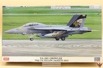 ROWASP | Hasegawa 1/72 EA-18G Growler Yellow Jackets 2022 beschikbaar voor biedingen