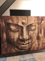 Boeddha Schilderij Tweedelig, Ophalen