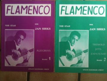 Gitaar- Flamenco bundel 1 + 2 -Jan Sirks beschikbaar voor biedingen