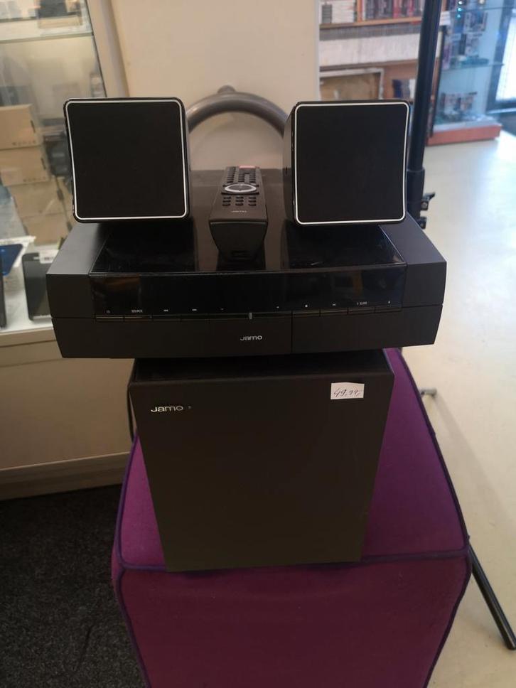 Jamo DVD-speler met 2.1 speakersysteem, Audio, Tv en Foto, Home Cinema-sets, Ophalen of Verzenden