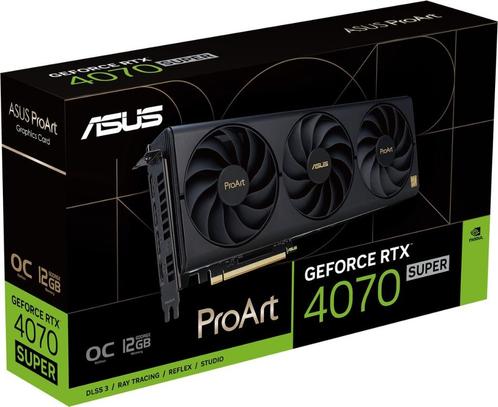 ASUS GeForce RTX 4070 Ti SUPER PROART, Computers en Software, Videokaarten, Zo goed als nieuw, Nvidia, PCI-Express 4.0, GDDR6