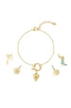 DIY gouden armband laars, Sieraden, Tassen en Uiterlijk, Armbanden, Overige materialen, Nieuw, Ophalen of Verzenden, Galvanistraat 90, 6716AE Ede