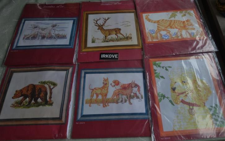 BORDUURPAKKETTEN ZIJN COMPLEET * Nieuw en MOGEN LOS *, Hobby en Vrije tijd, Borduren en Borduurmachines, Nieuw, Borduurpakket