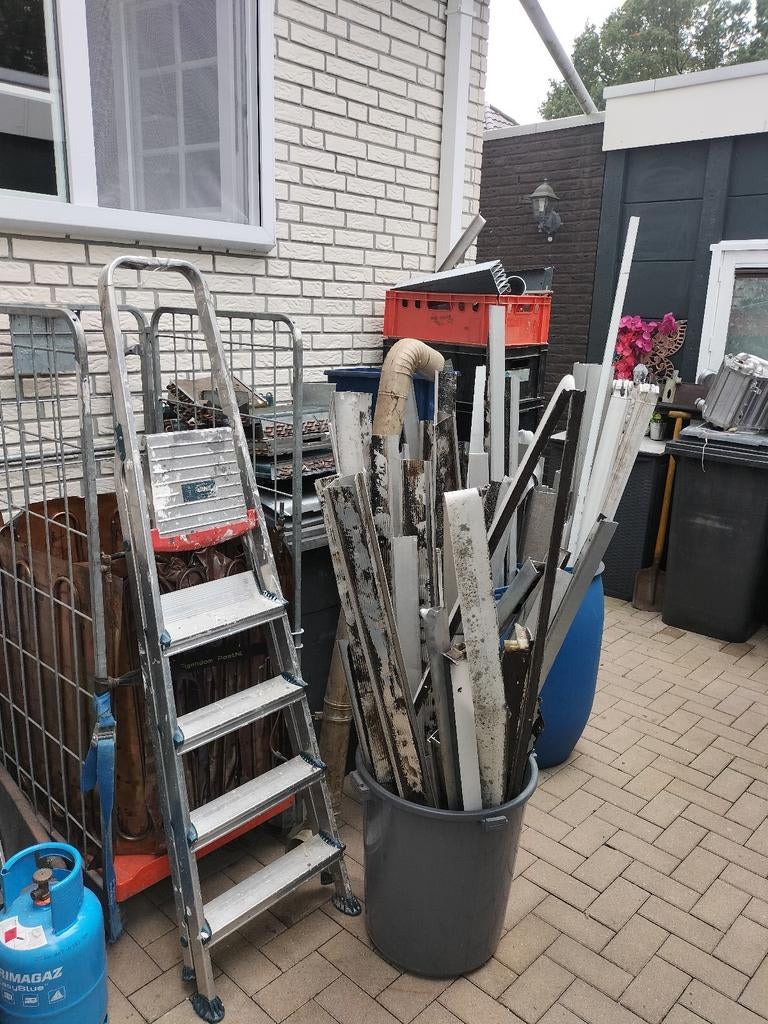 Oud ijzer en metalen gezocht, Doe-het-zelf en Verbouw, Overige Doe-het-zelf en Verbouw, Gebruikt, Ophalen