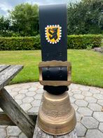 Grote gegoten Bronzen KOEBEL - GUSSET Uetendorf Zwitserland, Ophalen of Verzenden