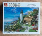 King Puzzel 1000 - Old Sea Cottage, Ophalen of Verzenden, 500 t/m 1500 stukjes, Zo goed als nieuw, Legpuzzel