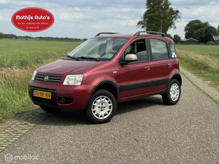 Fiat Panda 1.2 Climbing 4x4 Nieuwe APK!, Auto's, Fiat, Bedrijf, Te koop, Panda, 4x4, ABS, Airbags, Alarm, Centrale vergrendeling