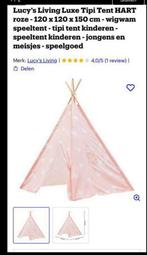 Roze Tipi Tent - Speeltent voor Kinderen, Ophalen of Verzenden, Zo goed als nieuw