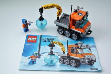 Lego city serie, pool expeditie ijscrawler, set nr. 60033 beschikbaar voor biedingen