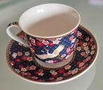 Theekop + schotel Easy life Atmosphere, Huis en Inrichting, Keuken | Servies, Ophalen of Verzenden, Zo goed als nieuw, Overige stijlen