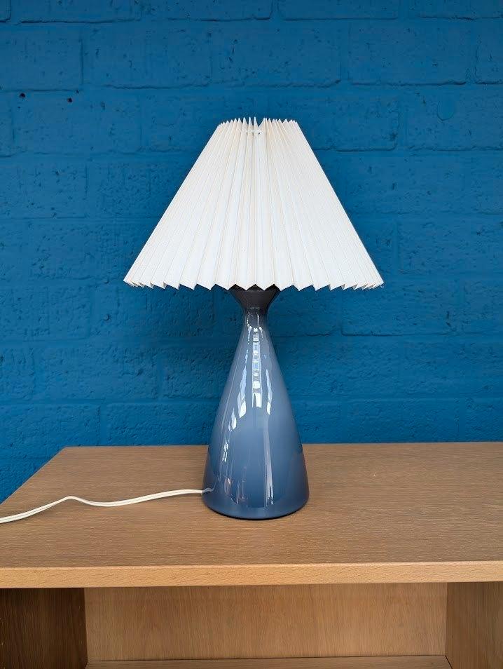 Vintage keramieken tafellamp, Holmegaard, jaren 60, Verzamelen, Retro, Huis en Inrichting, Ophalen