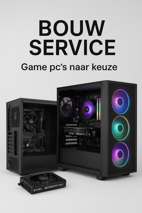 Game Pc samenstellen en bouwen naar wens!, Computers en Software, Desktop Pc's, Zo goed als nieuw, 4 Ghz of meer, Gaming, Ophalen of Verzenden