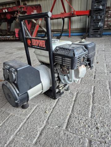 Honda gx160 benzine motor / aggegraat europower beschikbaar voor biedingen