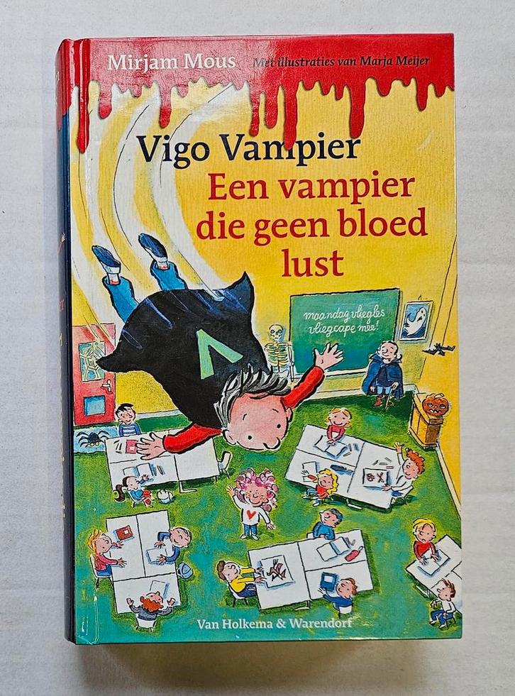 Een vampier die geen bloed lust; Een bloedlink partijtje; Ee, Boeken, Kinderboeken | Jeugd | onder 10 jaar, Zo goed als nieuw