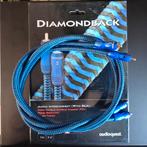 Audioquest DiamondBack 1mtr RCA Interlink, Audio, Tv en Foto, Audiokabels en Televisiekabels, Ophalen of Verzenden, Zo goed als nieuw