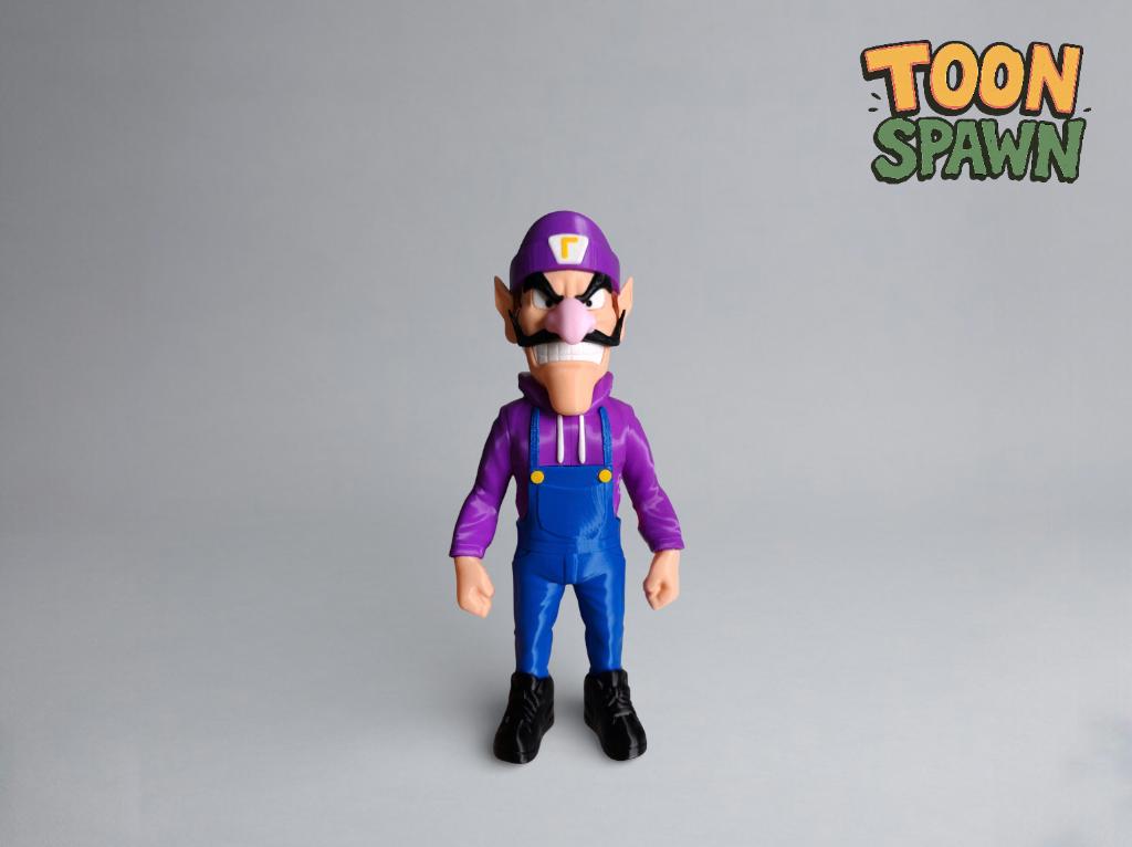 Urban Waluigi Beeld 29cm – Street Style, Ophalen of Verzenden, Nieuw, Fantasy