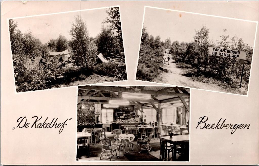 Beekbergen - Kampeercentrum De Kakelhof (1960), Verzenden, 1940 tot 1960, Gelopen, Gelderland