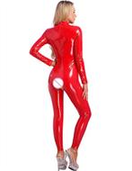 Rode Lak Catsuit Maat L - Nieuw, Onbekend, Ophalen of Verzenden, Nieuw