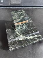 Antieke marmeren inktpot met penhouder, Ophalen of Verzenden