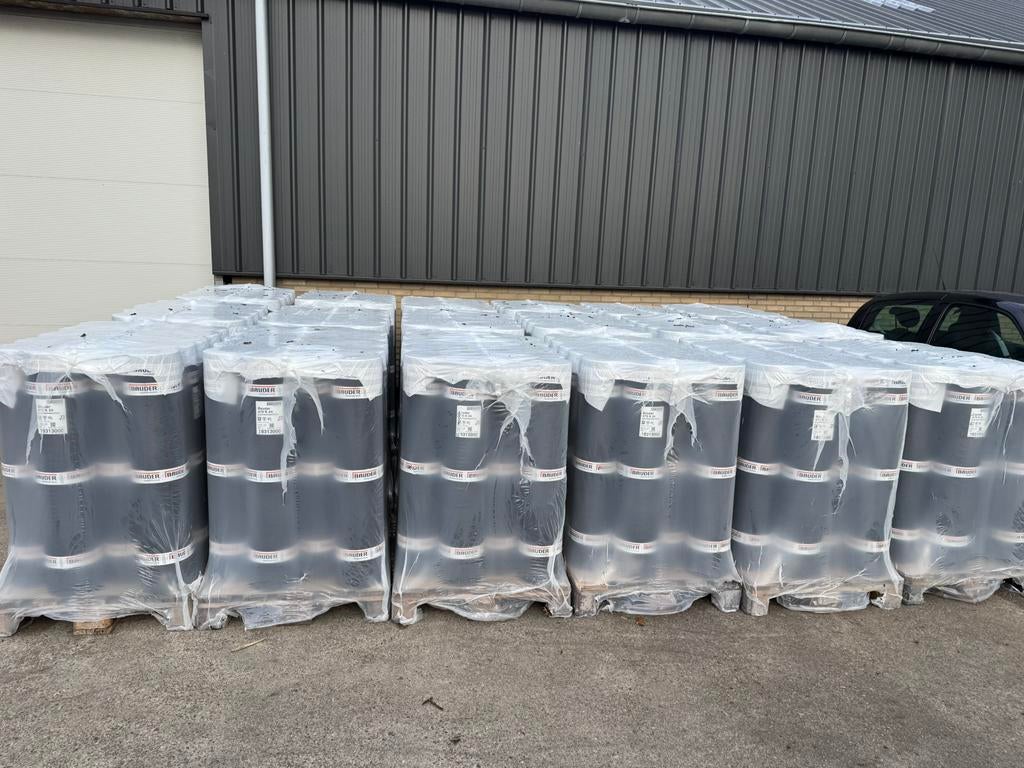 Partij dakbedekkingmaterialen te koop, Overige materialen, Zwart, Ophalen of Verzenden, Zo goed als nieuw