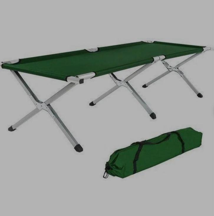 NordFalk veldbed XXL Campingbed - Stretcher, Caravans en Kamperen, Kampeermeubelen, Overige, Ophalen
