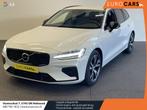 Volvo V60 2.0 T6 Recharge AWD R-Design Expression PHEV 340PK, Stof, Gebruikt, 4 cilinders, Wit