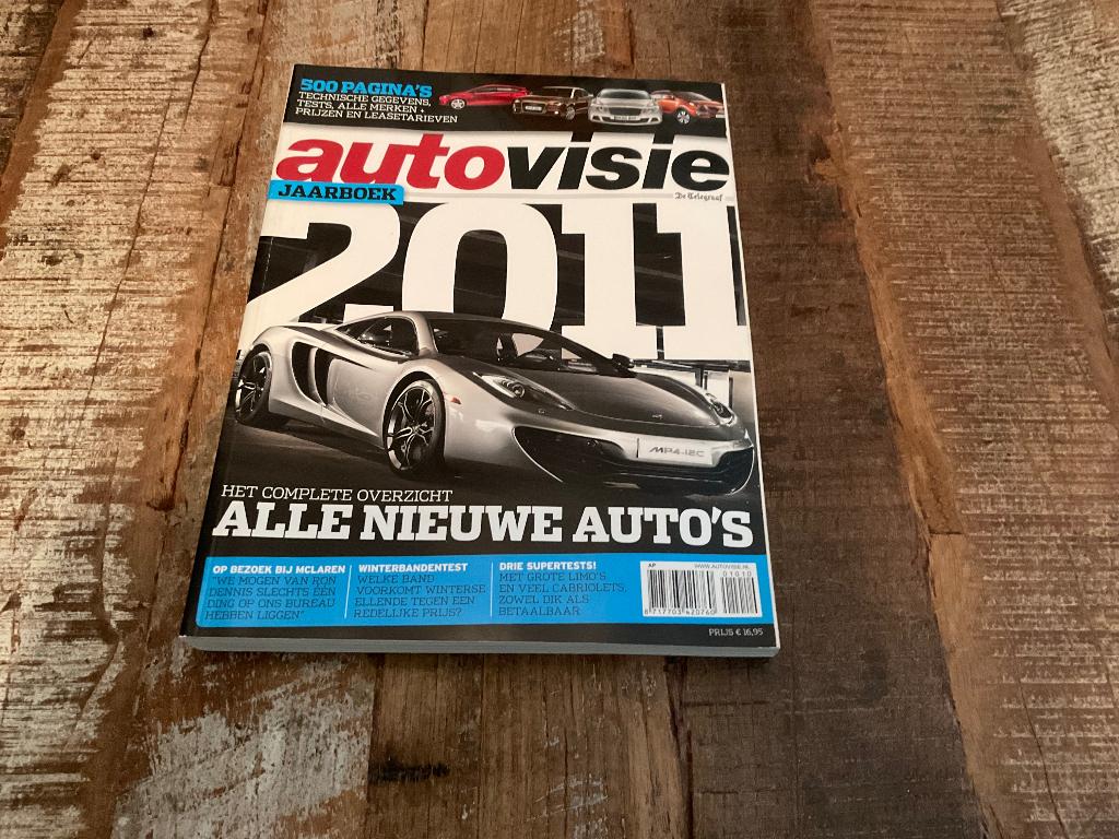 Autovisie jaarboek 2011, Ophalen of Verzenden, Zo goed als nieuw, Algemeen