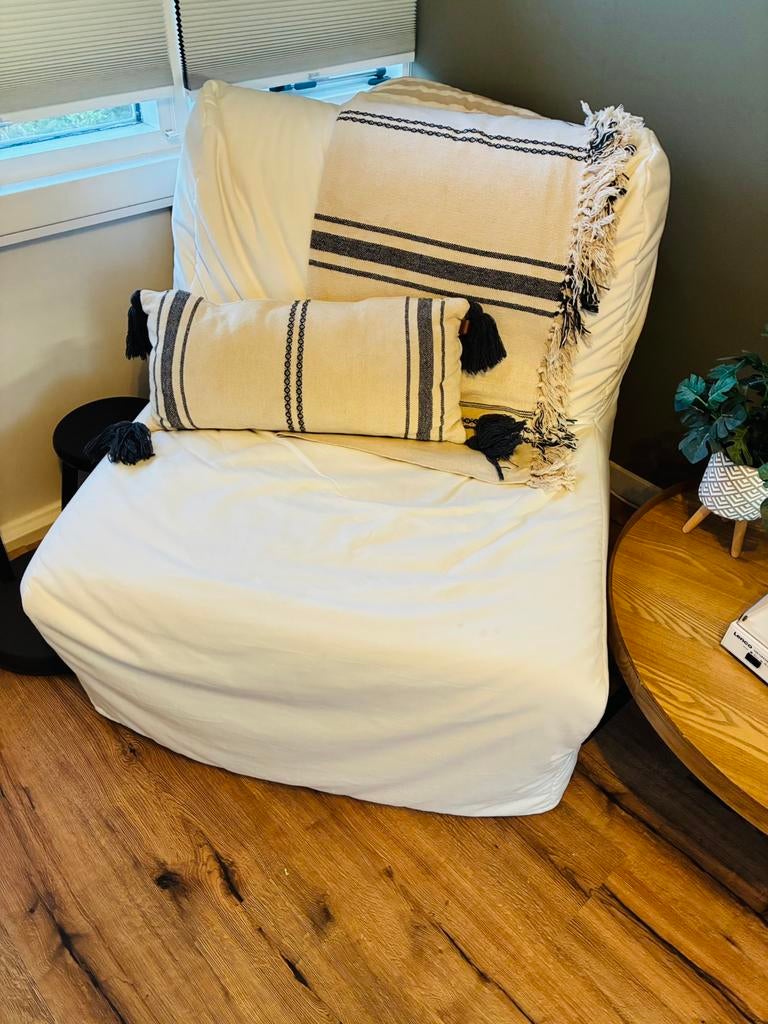 Ikea slaapfauteuil, Huis en Inrichting, Slaapkamer | Slaapbanken, Ophalen, Zo goed als nieuw, Eenpersoons, 90 cm