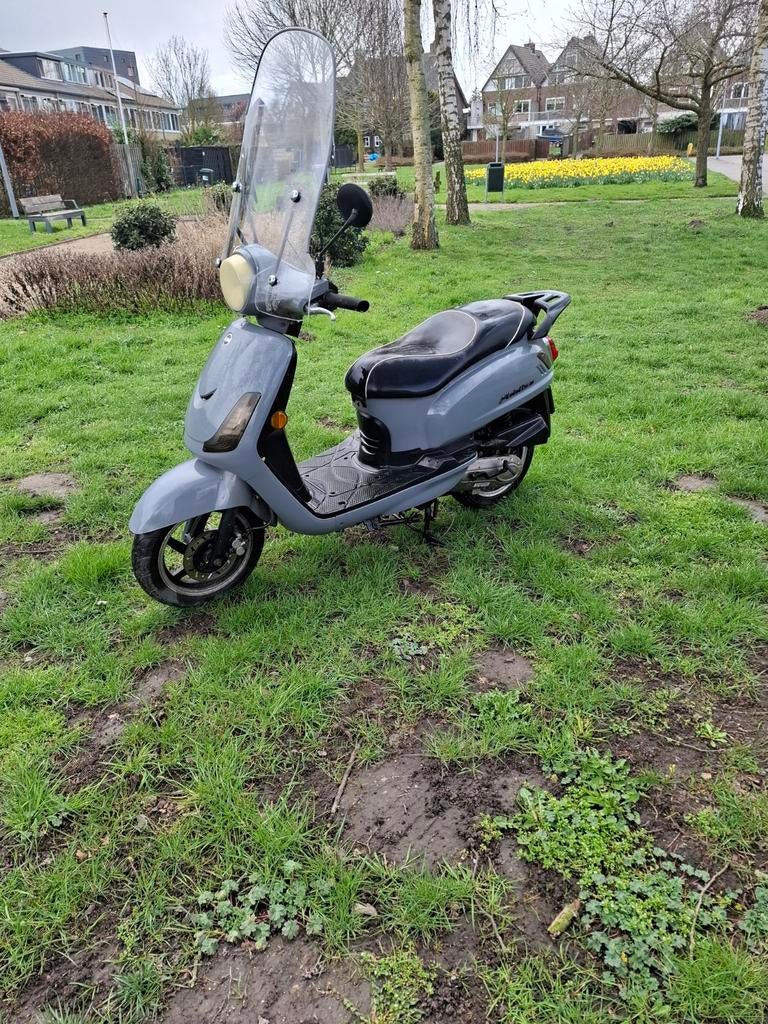 Sym Fiddle 2 uit 2018, Fietsen en Brommers, Scooters | SYM, Gebruikt, Fiddle, Benzine, Ophalen of Verzenden
