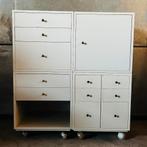 Pastoe set van 4 kubuskastjes Qbus cubes Cees Braakman, Ophalen, Gebruikt, Cees Braakman, Kubus kast