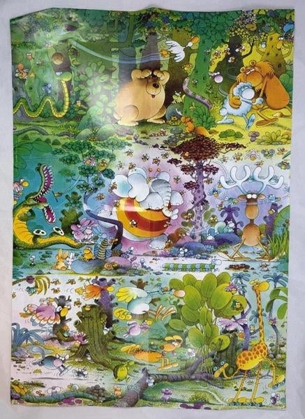 Heye Mordillo Wildlife Driehoekpuzzel 1500 Stukjes puzzel, Hobby en Vrije tijd, Denksport en Puzzels, Verzenden, 500 t/m 1500 stukjes