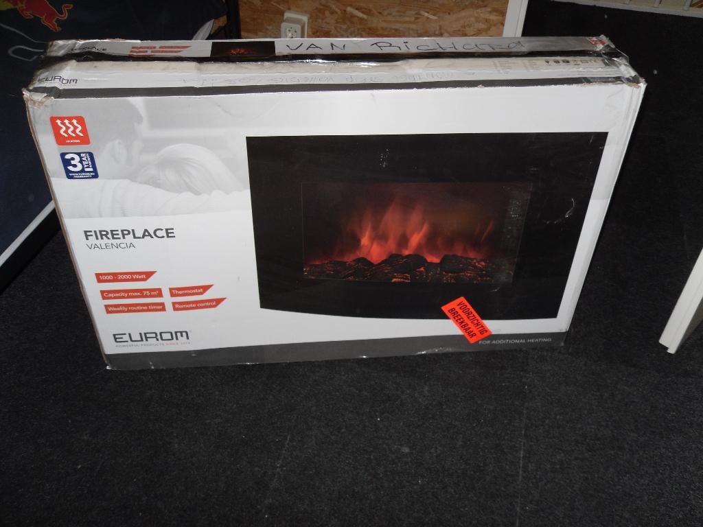 kacheltje, Huis en Inrichting, Kachels, Ophalen, Overige soorten, Elektrisch, Zo goed als nieuw