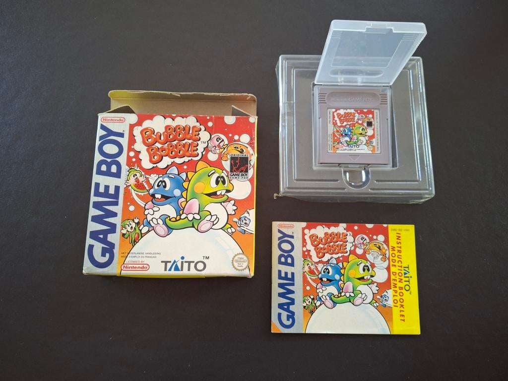 Bubble Bobble - Gameboy Classic - CIB, Spelcomputers en Games, Avontuur en Actie, Gebruikt, Verzenden, 1 speler