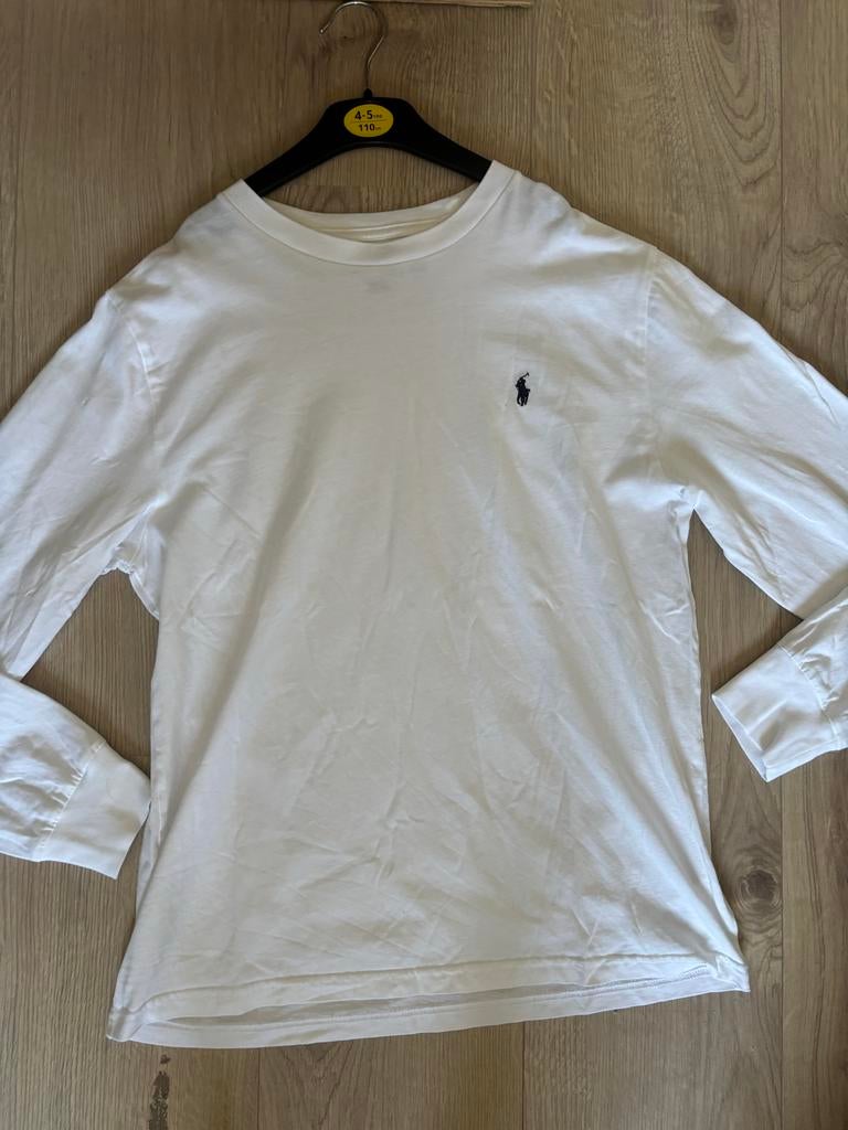 POLO RALPH LAUREN Longsleeve Maat 164, Ophalen of Verzenden, Gebruikt, Jongen of Meisje, Shirt of Longsleeve