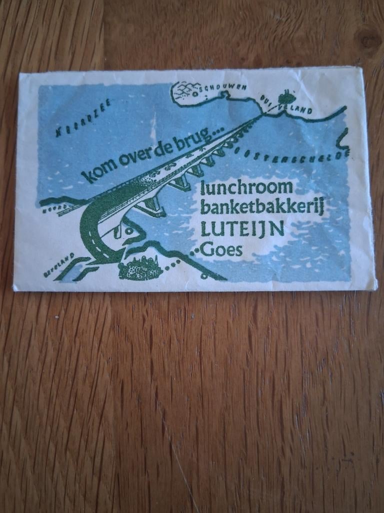 Suikerzakje #569 Luteijn Goes, Verzenden, Nederland