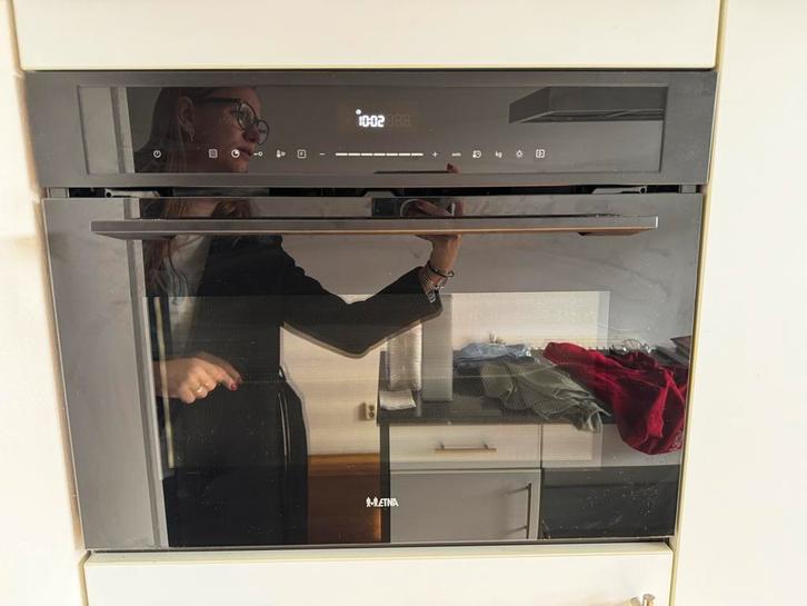 Etna Combimagnetron 2024, Witgoed en Apparatuur, Magnetrons, Zo goed als nieuw, Inbouw, Combimagnetron, Grill, Ophalen