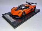 Koenigsegg Jesko 7285 Sweet Manderin 1:18 van FrontiArt