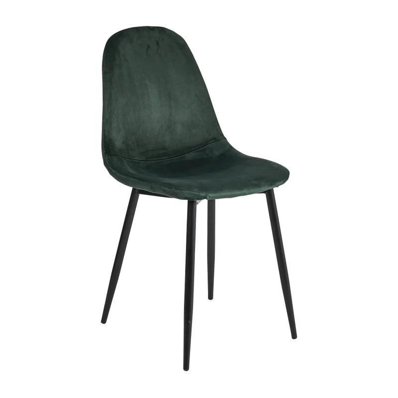 Eetkamerstoel Ivy - velvet groen, Huis en Inrichting, Stoelen, Ophalen, Overige kleuren, Velvet, Nieuw
