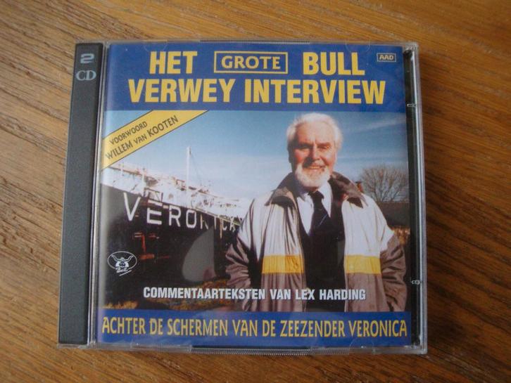 Het Grote Bull Verwey Interview (Radio Veronica), Cd's en Dvd's, Cd's | Overige Cd's, Zo goed als nieuw, Ophalen of Verzenden