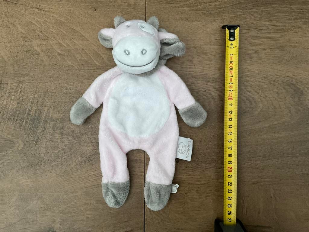 Nieuw zgan koe knuffeldoekje Noukie’s koe knuffel, Kinderen en Baby's, Speelgoed | Knuffels en Pluche, Overige karakters, Ophalen